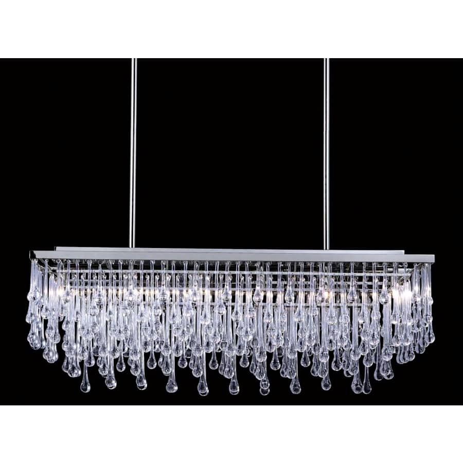 Avenue Lighting Hollywood Blvd. 6 Light 38" Wide Linear Chandelier - Image 1