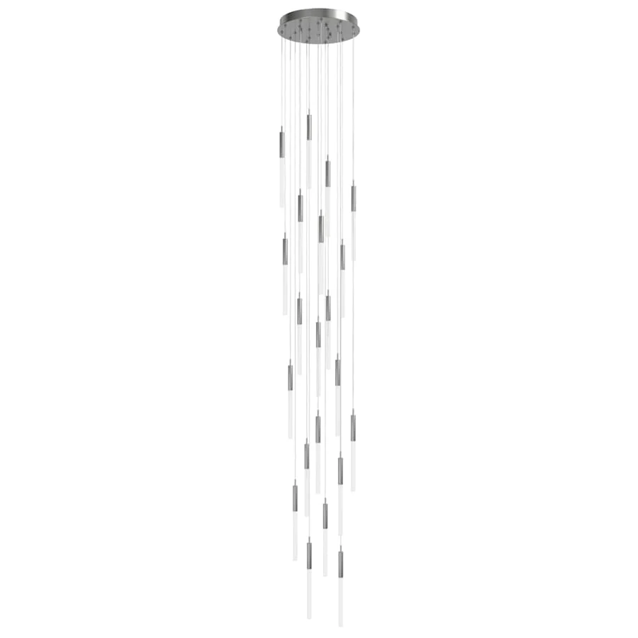 Avenue Lighting Main St. 21 Light 22" Wide LED Multi Light Pendant with Frosted Glass Shades - Image 2