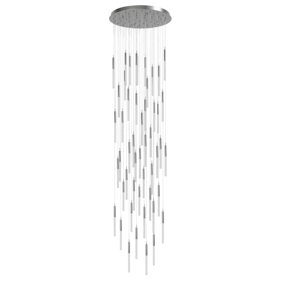 Avenue Lighting Main St. 51 Light 37" Wide LED Multi Light Pendant with Boa Glass Shades - Image 2