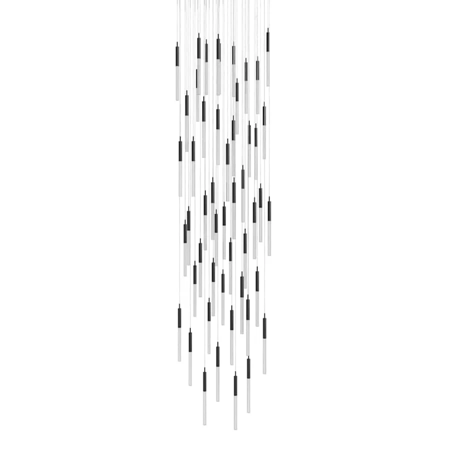 Avenue Lighting Main St. 51 Light 37" Wide LED Multi Light Pendant with Boa Glass Shades - Image 1