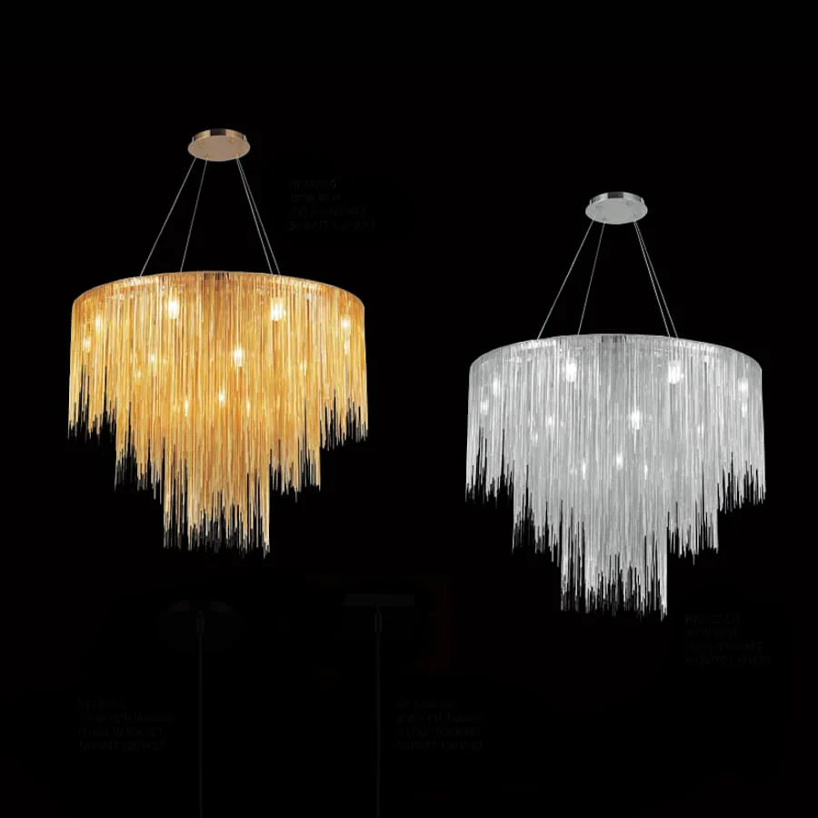 Avenue Lighting Fountain Ave. 30" Wide LED Waterfall Chandelier - Image 3