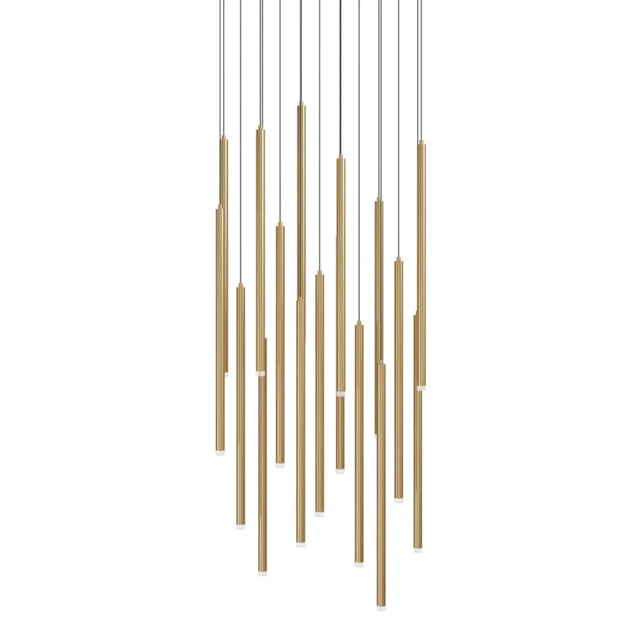 Avenue Lighting Filmore Ave. 17 Light 47" Wide LED Linear Pendant - Image 1