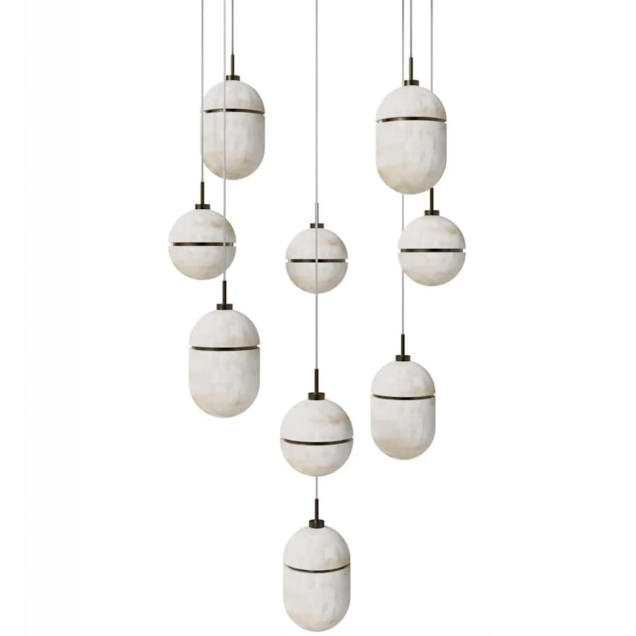 Avenue Lighting Sedona 9 Light 20" Wide Multi Light Pendant - Image 1