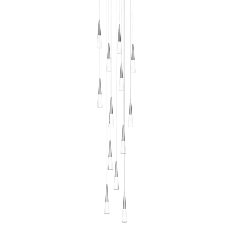Avenue Lighting Avalon 13 Light 22" Wide LED Crystal Multi Light Pendant with Faceted Crystal Shades - Image 1