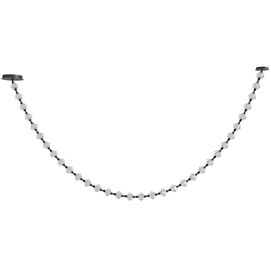 Avenue Lighting Beluga 139" Wide LED Linear Pendant with Faceted Acrylic Shades - Image 1