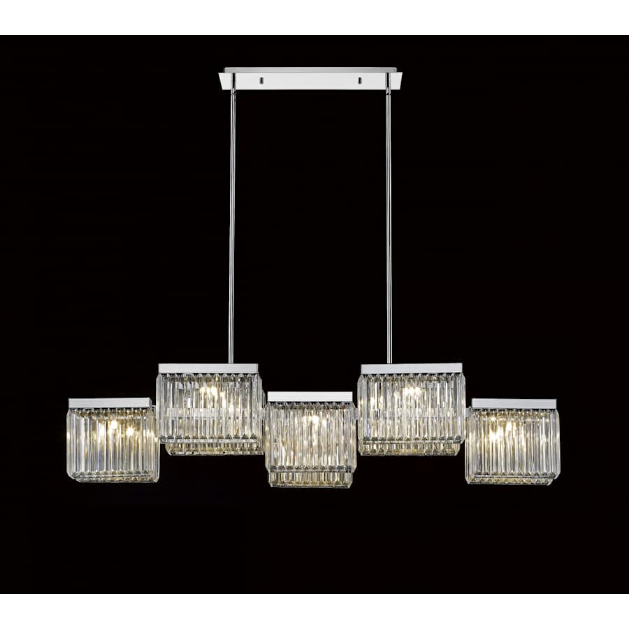 Avenue Lighting Broadway 10 Light 57" Wide Linear Chandelier - Image 2