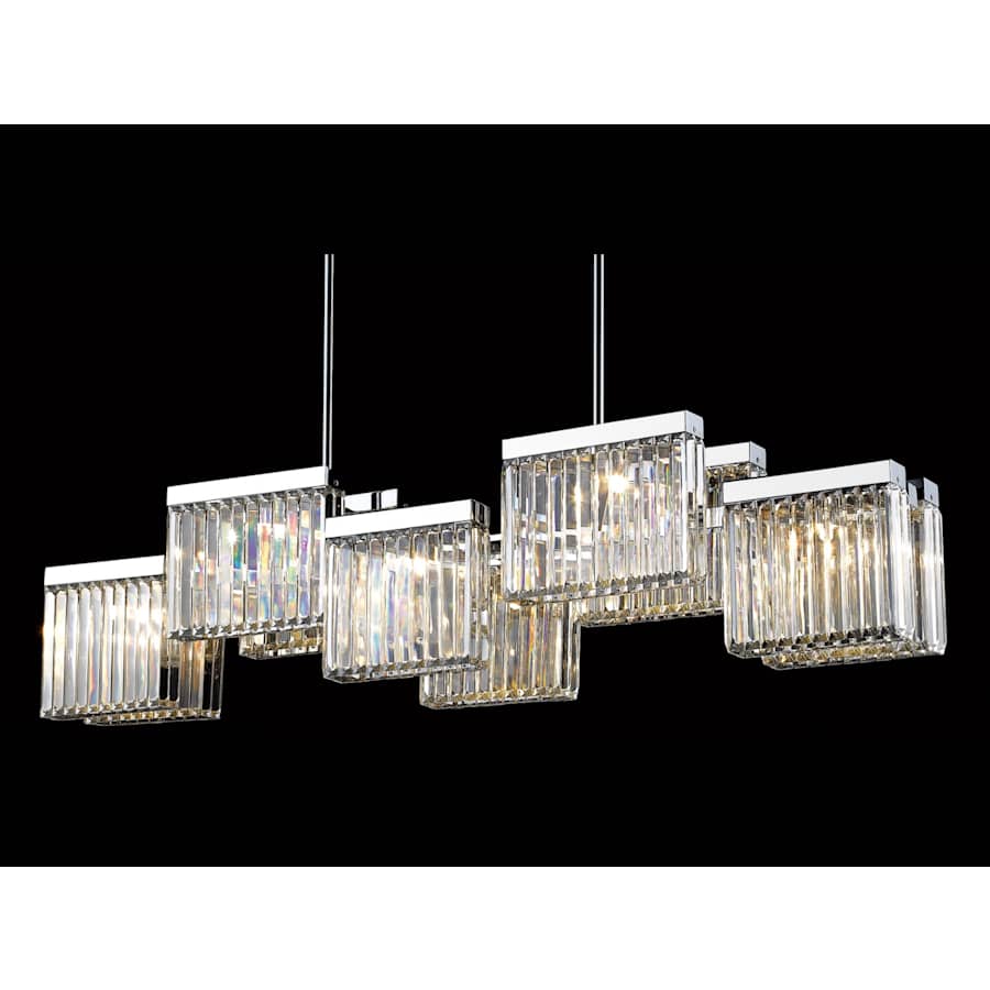 Avenue Lighting Broadway 10 Light 57" Wide Linear Chandelier - Image 1