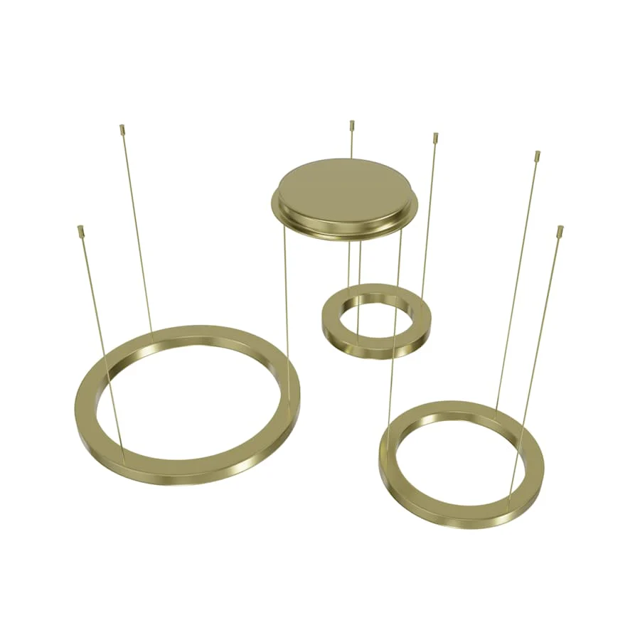 Avenue Lighting Aria 59" Wide LED Abstract Multi Light Pendant - Image 2