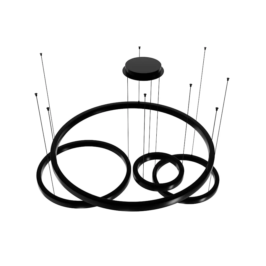 Avenue Lighting Aria 64" Wide LED Abstract Multi Light Pendant - Image 3