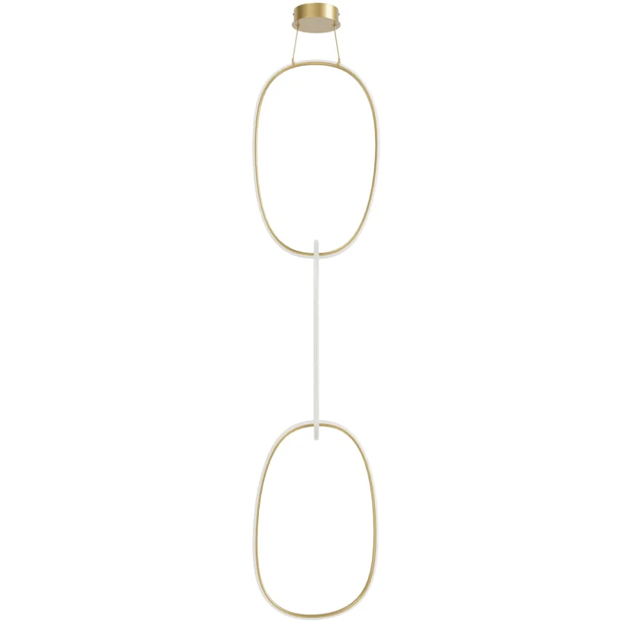 Avenue Lighting Circa Led 26" Wide LED Abstract Pendant - Image 2