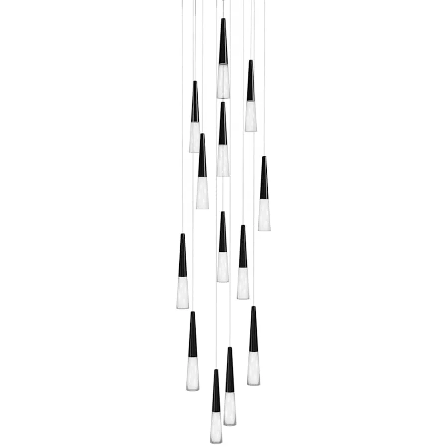 Avenue Lighting Encino 13 Light 22" Wide LED Crystal Multi Light Pendant with Clear Crystal Shades - Image 1