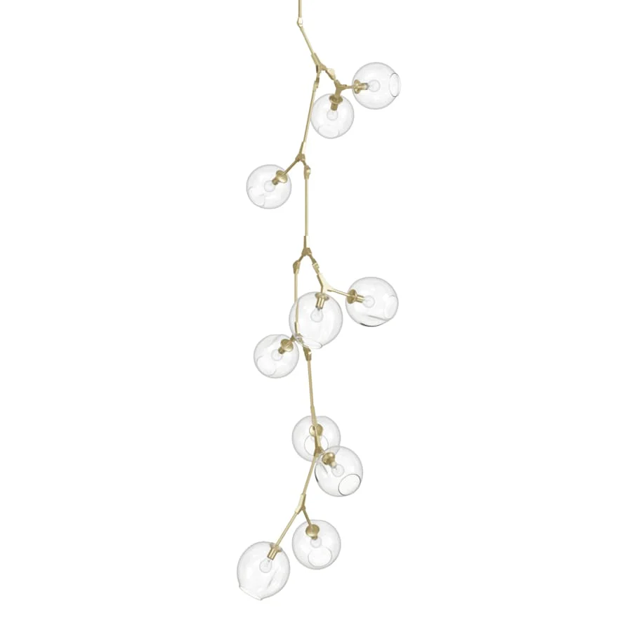 Avenue Lighting Fairfax Ave. 10 Light 27" Wide Abstract Chandelier with Hand-Blown Glass Shades - Image 1