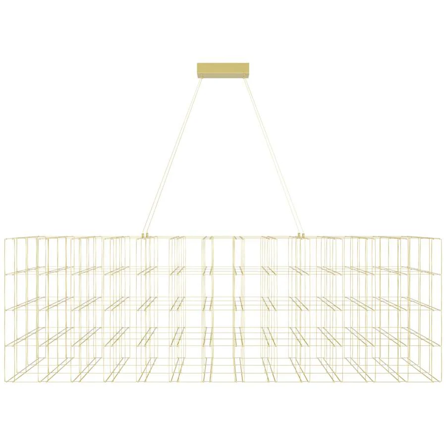 Avenue Lighting Argyle Ave. 72" Wide LED Abstract Chandelier - Image 1