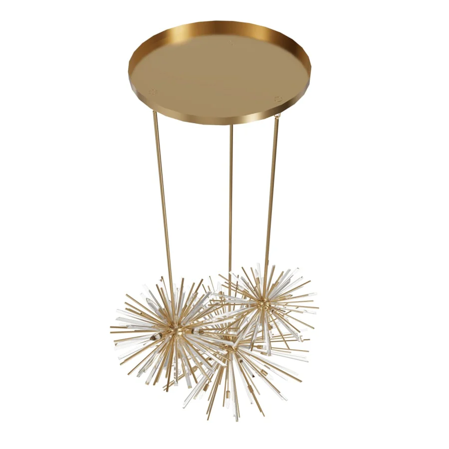 Avenue Lighting Palisades Ave. 36 Light 82" Wide Pendant - Image 3