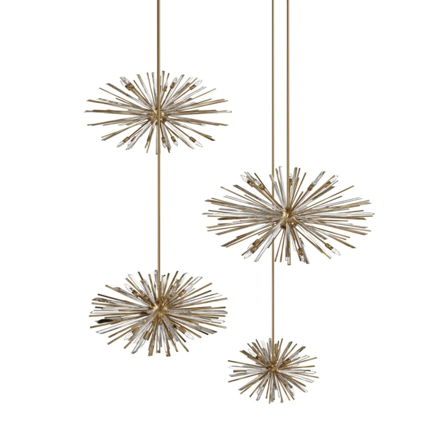 Avenue Lighting Palisades Ave. 34 Light 72" Wide Pendant - Image 1