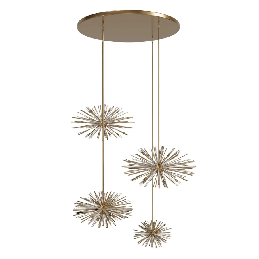 Avenue Lighting Palisades Ave. 34 Light 72" Wide Pendant - Image 2