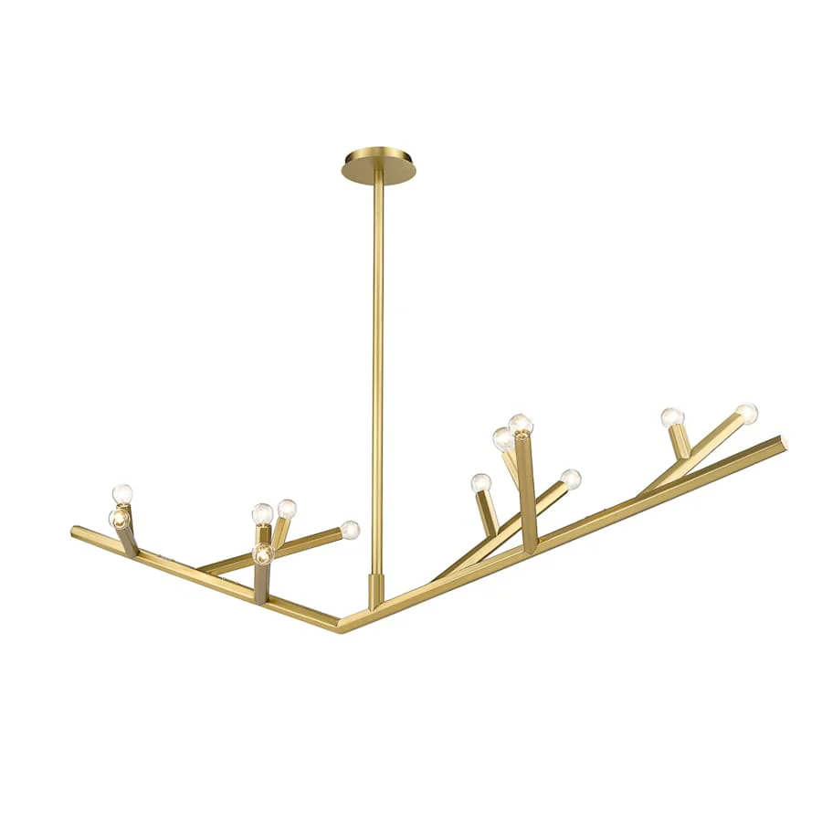 Avenue Lighting The Oaks 12 Light 71" Wide Abstract Chandelier - Image 1
