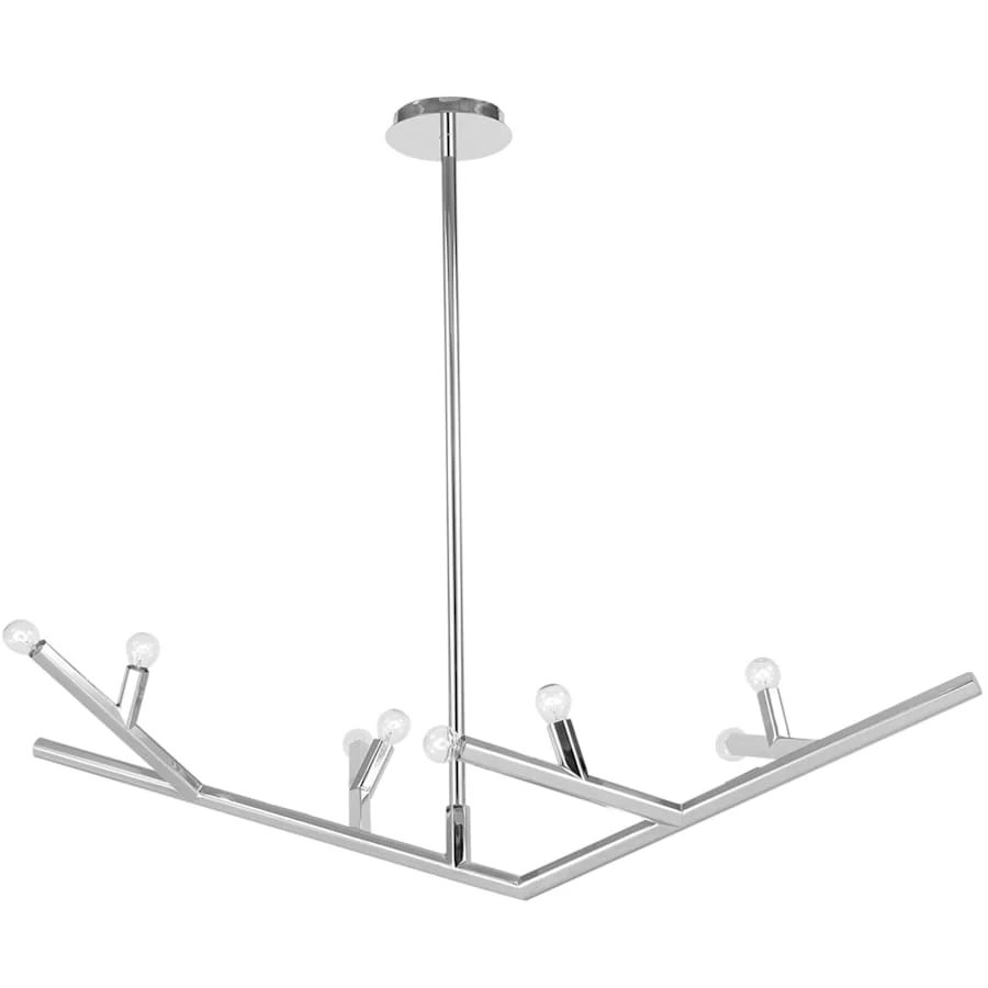 Avenue Lighting The Oaks 8 Light 52" Wide Abstract Chandelier - Image 3