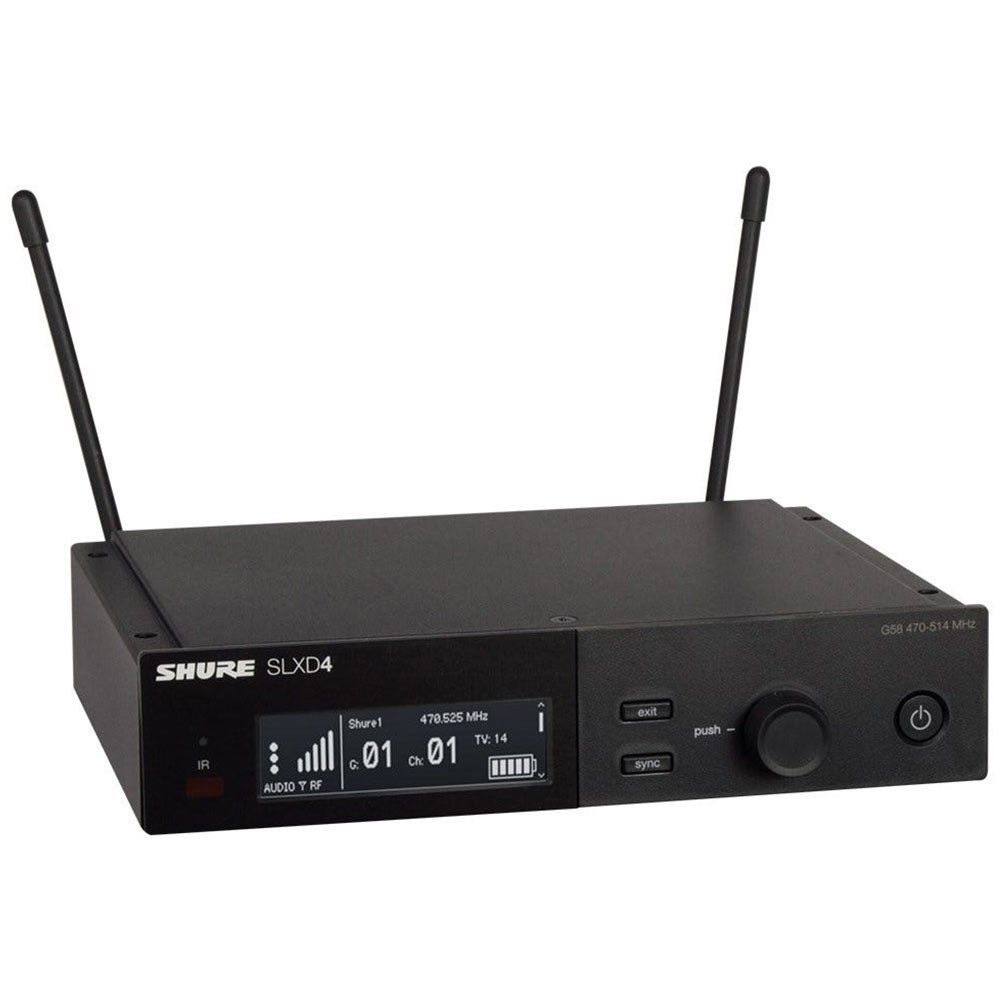 Shure SLXD4 Digital Wireless Receiver H57 Band - Image 1