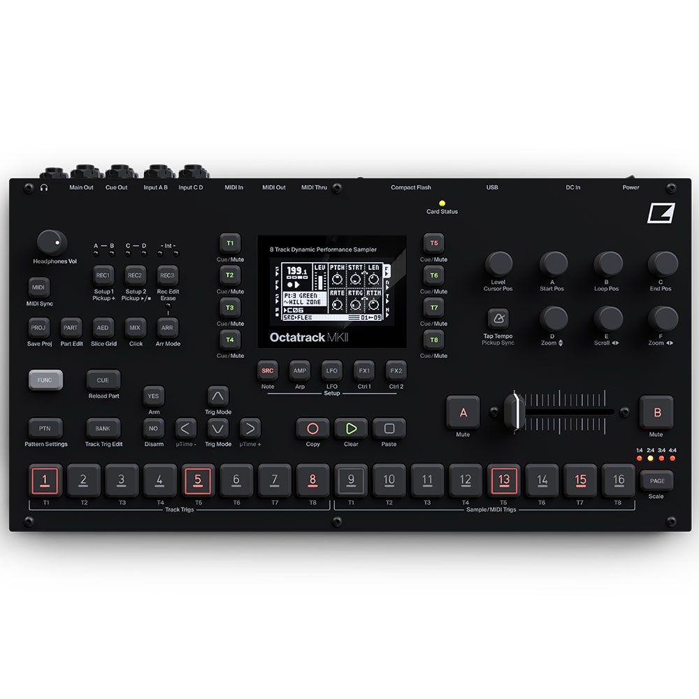 Elektron Octatrack MKII Dynamic Performance Sampler (Black) - Image 1