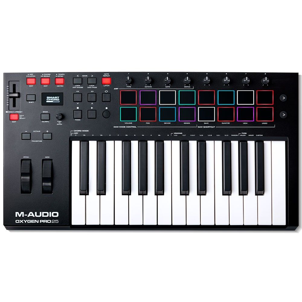 M-Audio Oxygen Pro 25 - 25 Note USB Controller Keyboard - Image 1