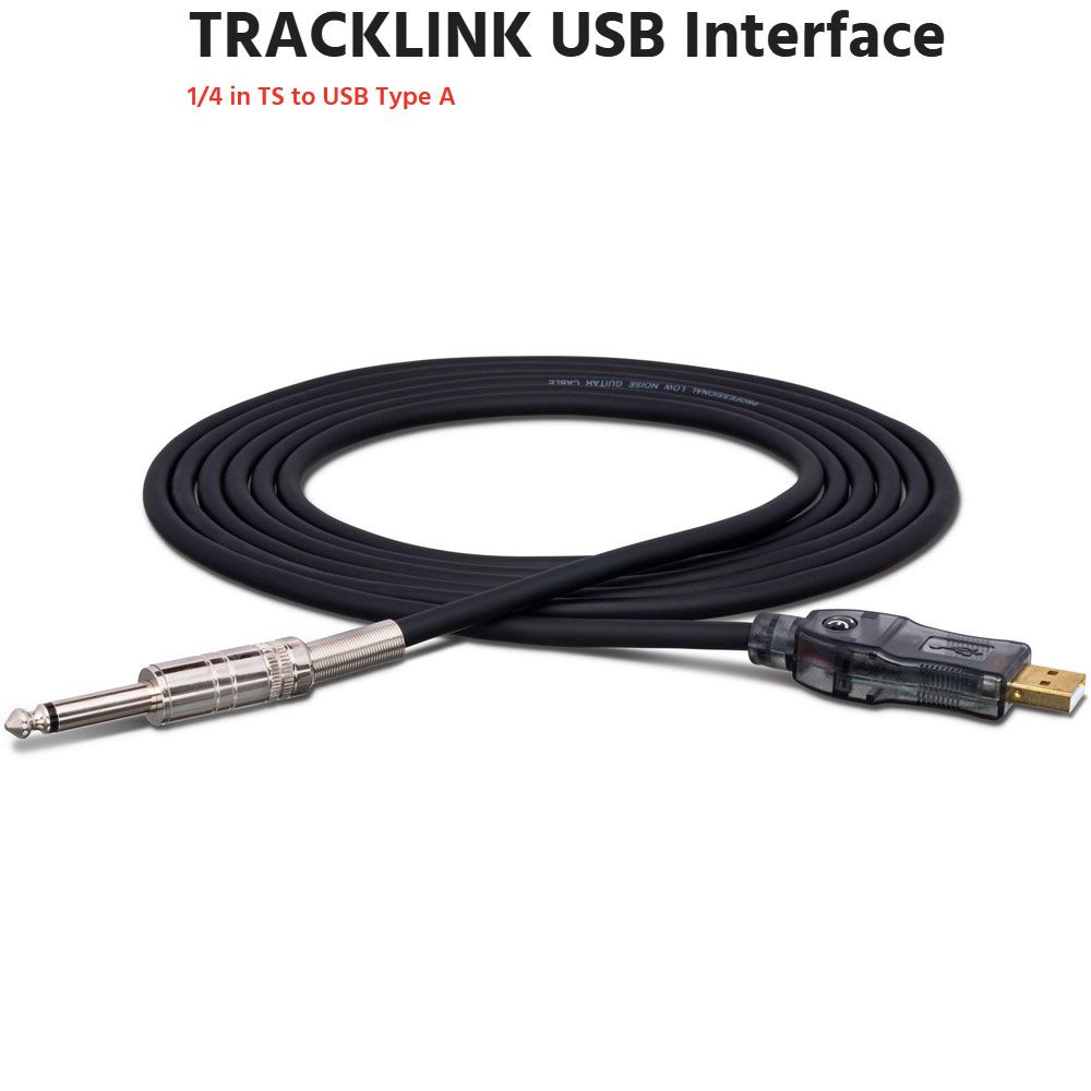 Hosa Tracklink Guitar 1/4" TS to USB Interface - Image 1