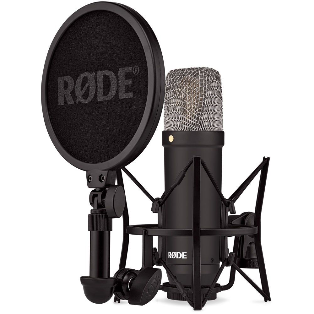 Rode NT1 Signature Series Studio Condenser Microphone w/ Accessories (Black) - Image 1