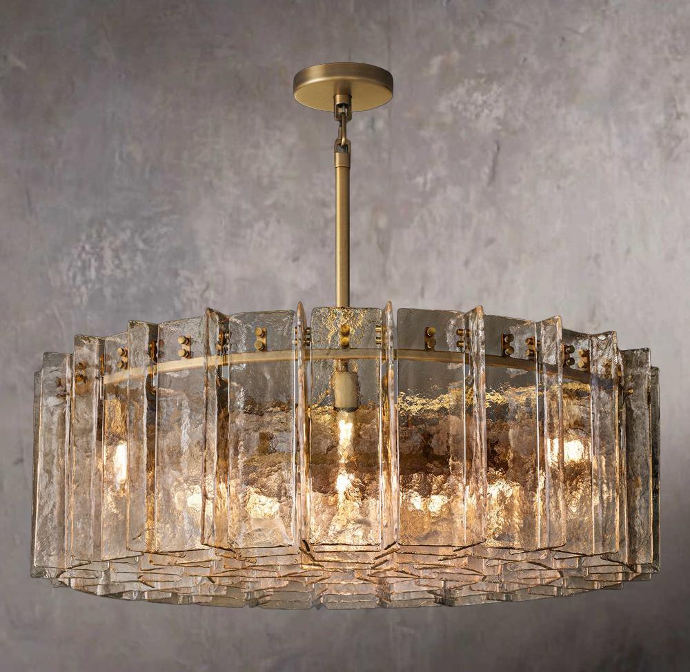 San Marcos Alabaster Linear Chandelier 72" - Image 3