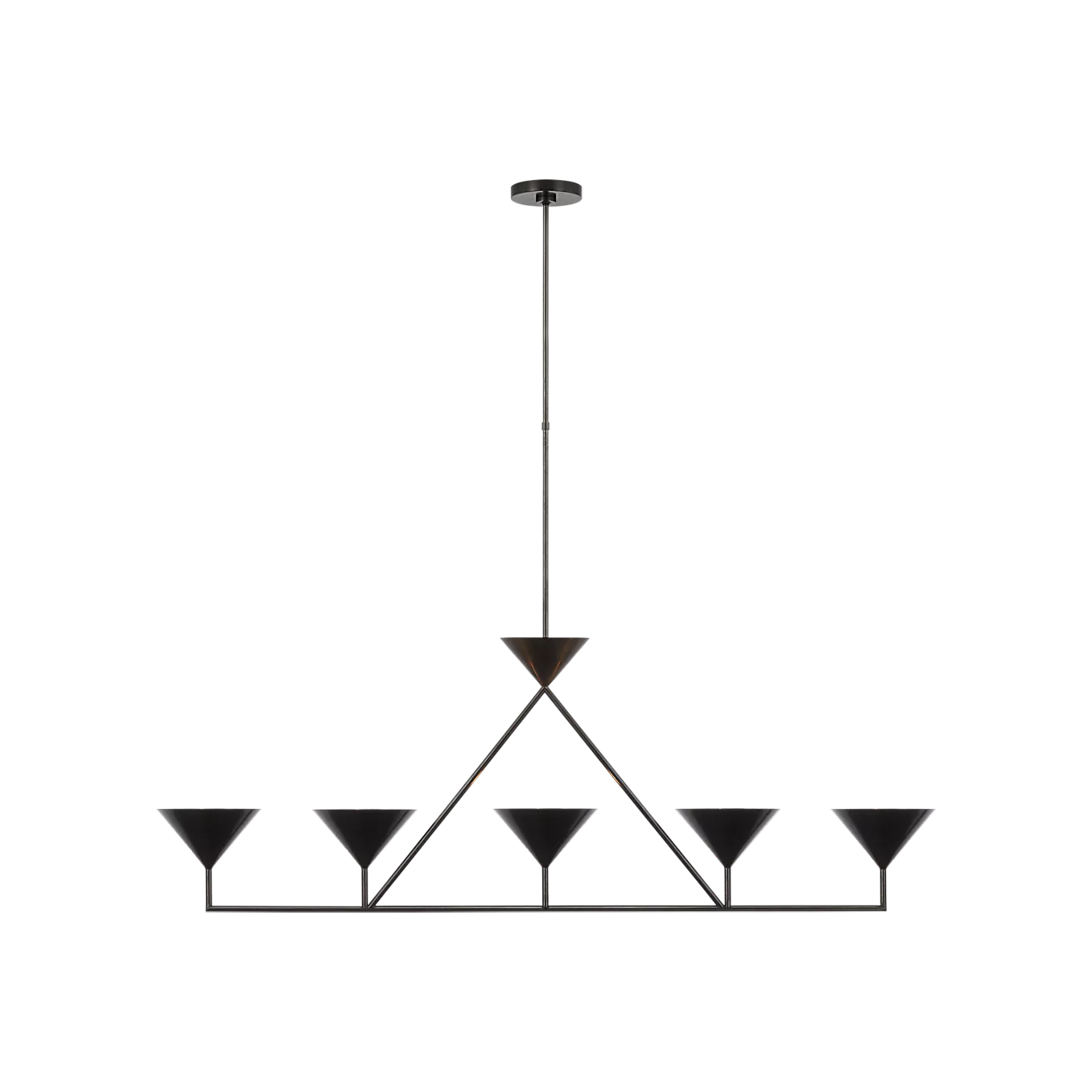 Orsay XL 5-Light Linear Chandelier - Image 1