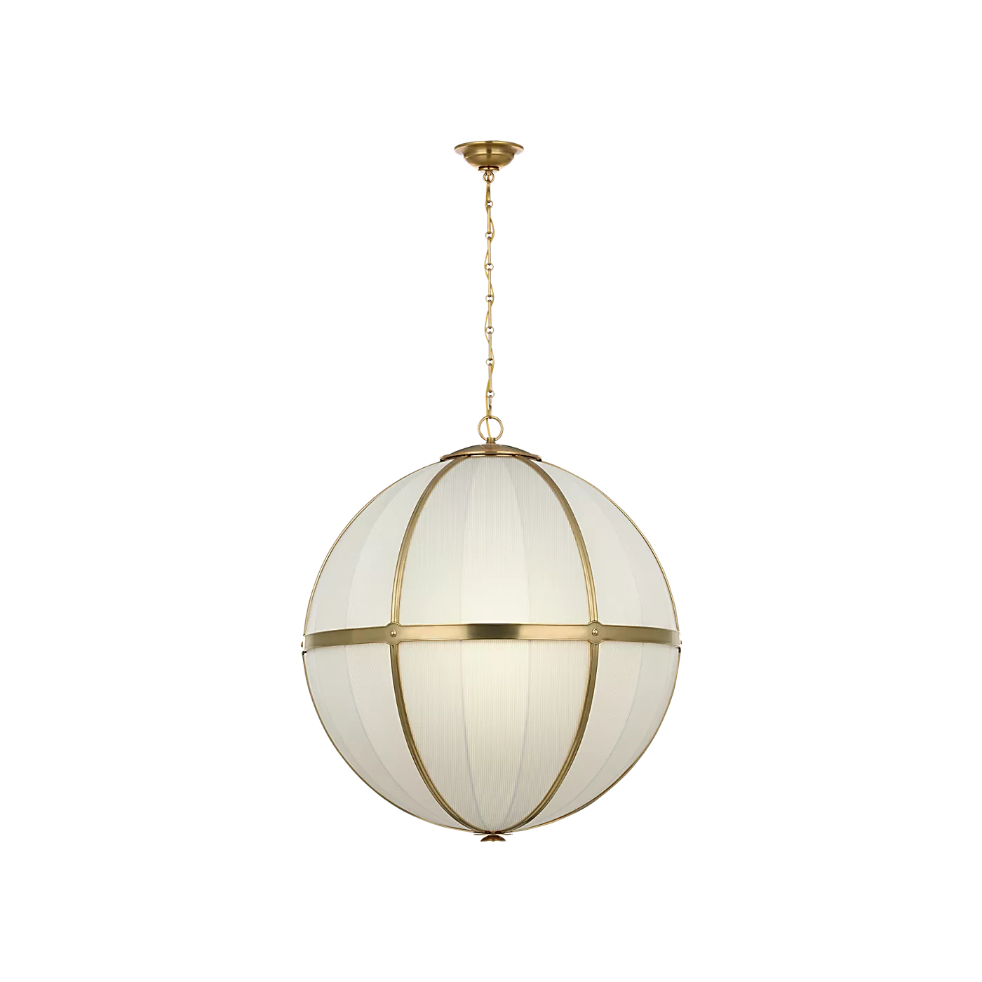 Allister 30" Framed Globe Chandelier - Image 2