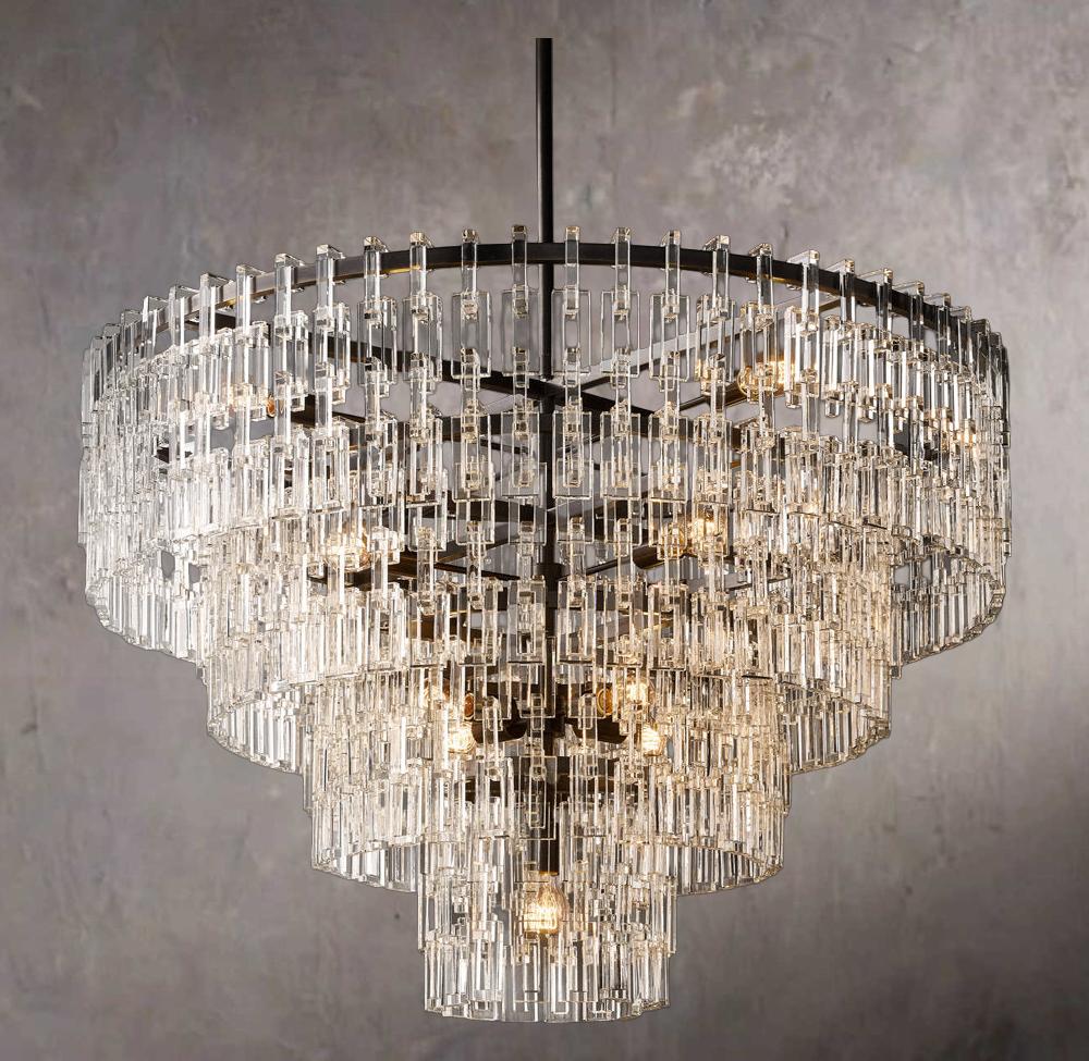 Marignane Layered Round Chandelier 48" - Image 2