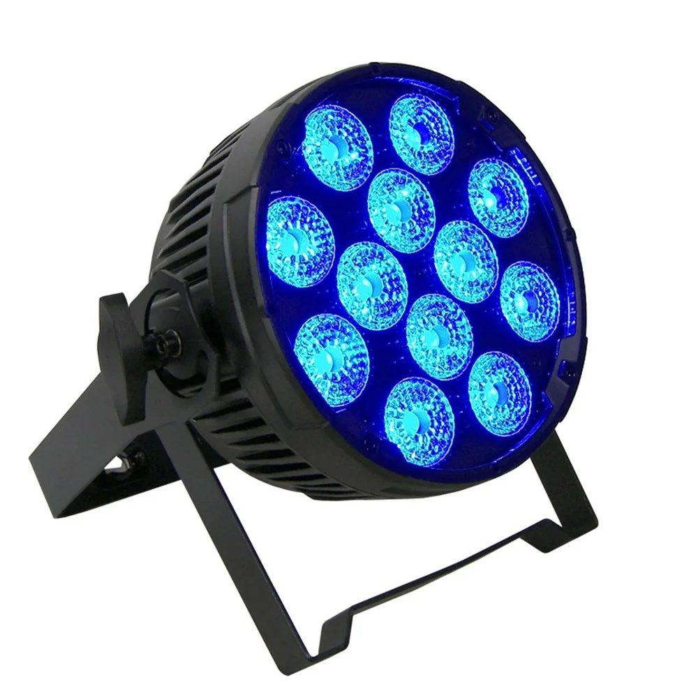 Event Lighting PAR12Q LED Flat Pro Par 12x8W RGBW - Image 1