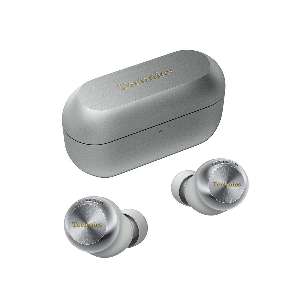Technics AZ100 Flagship Noise Cancelling True Wireless Earbuds (Silver) - Image 1
