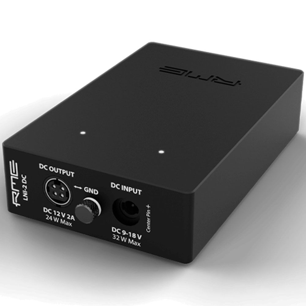 RME LNI-2 DC Low Noise Isolating DC Filter w/ 12V 2A DC Input & Output - Image 1