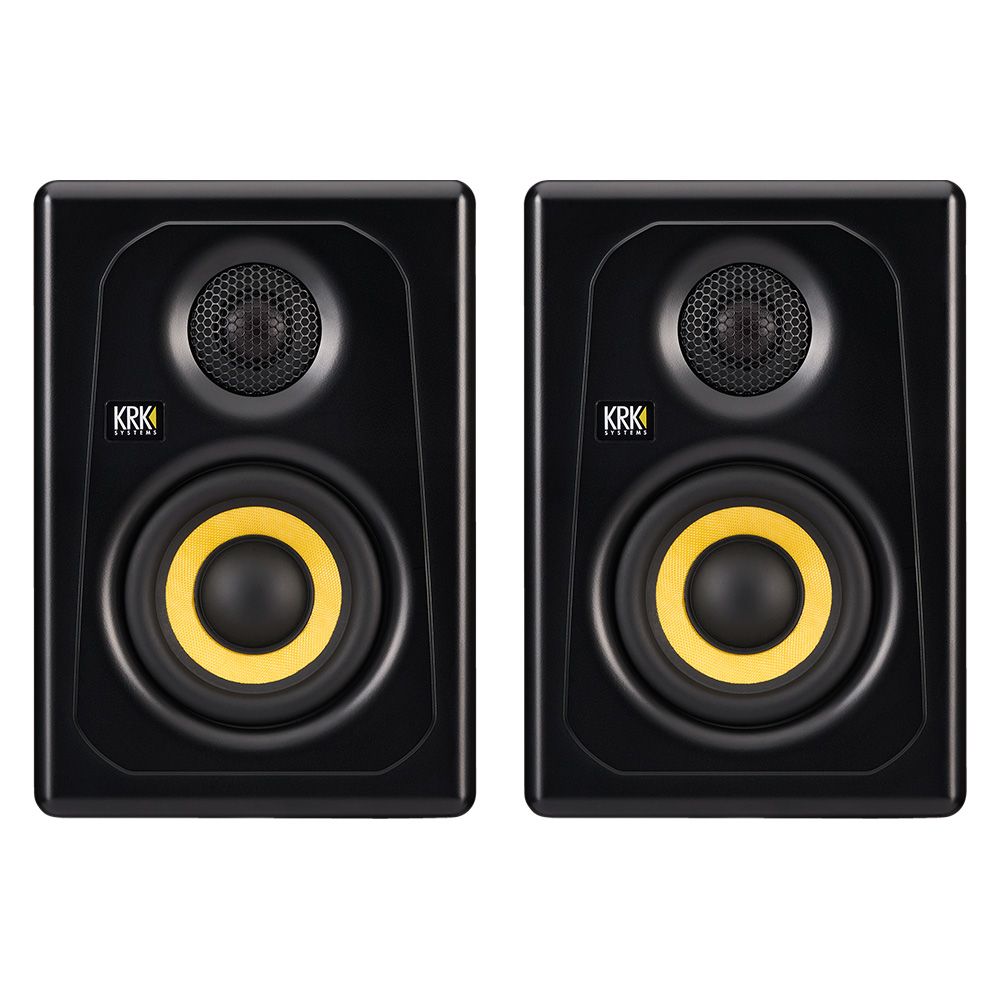 KRK Kreate 3 Active 3" Two-Way Studio Monitors w/ Bluetooth (Black) (Pair) - Image 1