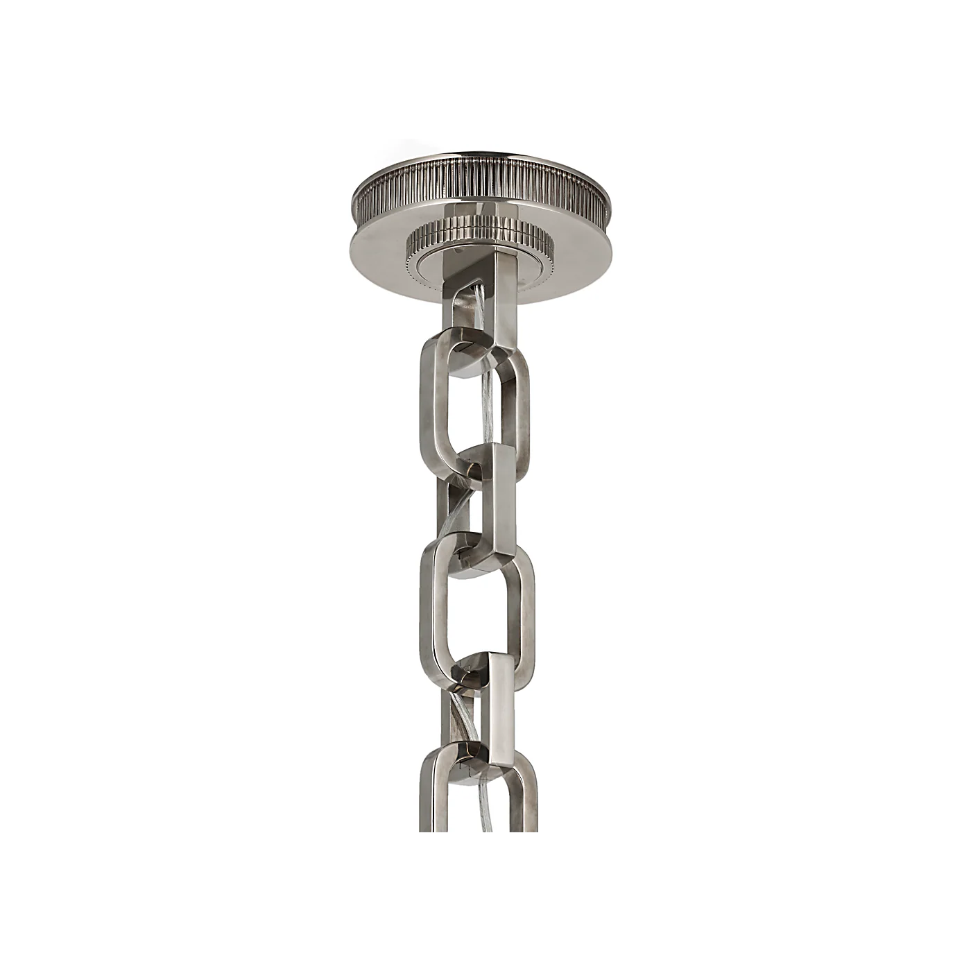Bellamy 1 Light Statement Chain 16" Globe Chandelier - Image 2