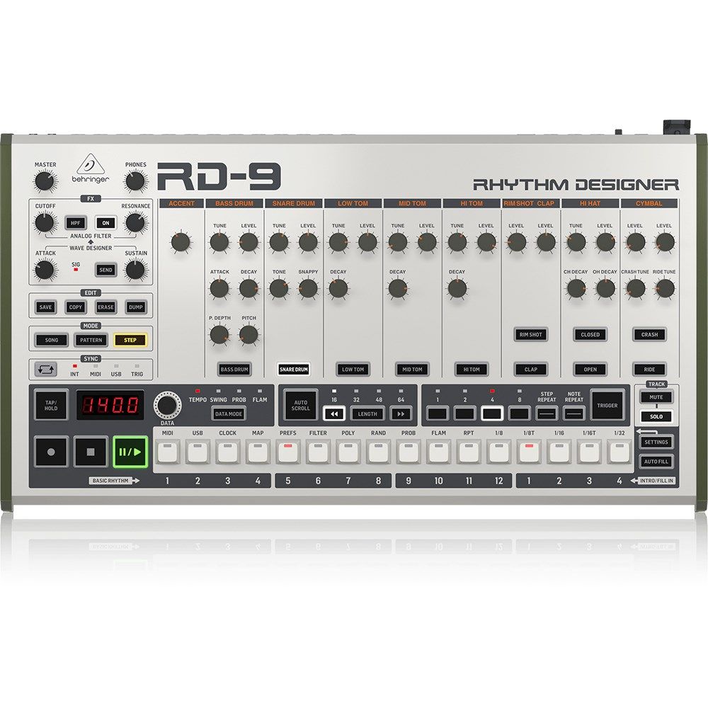 Behringer RD9 Analogue Rhythm Designer Drum Machine - Image 1