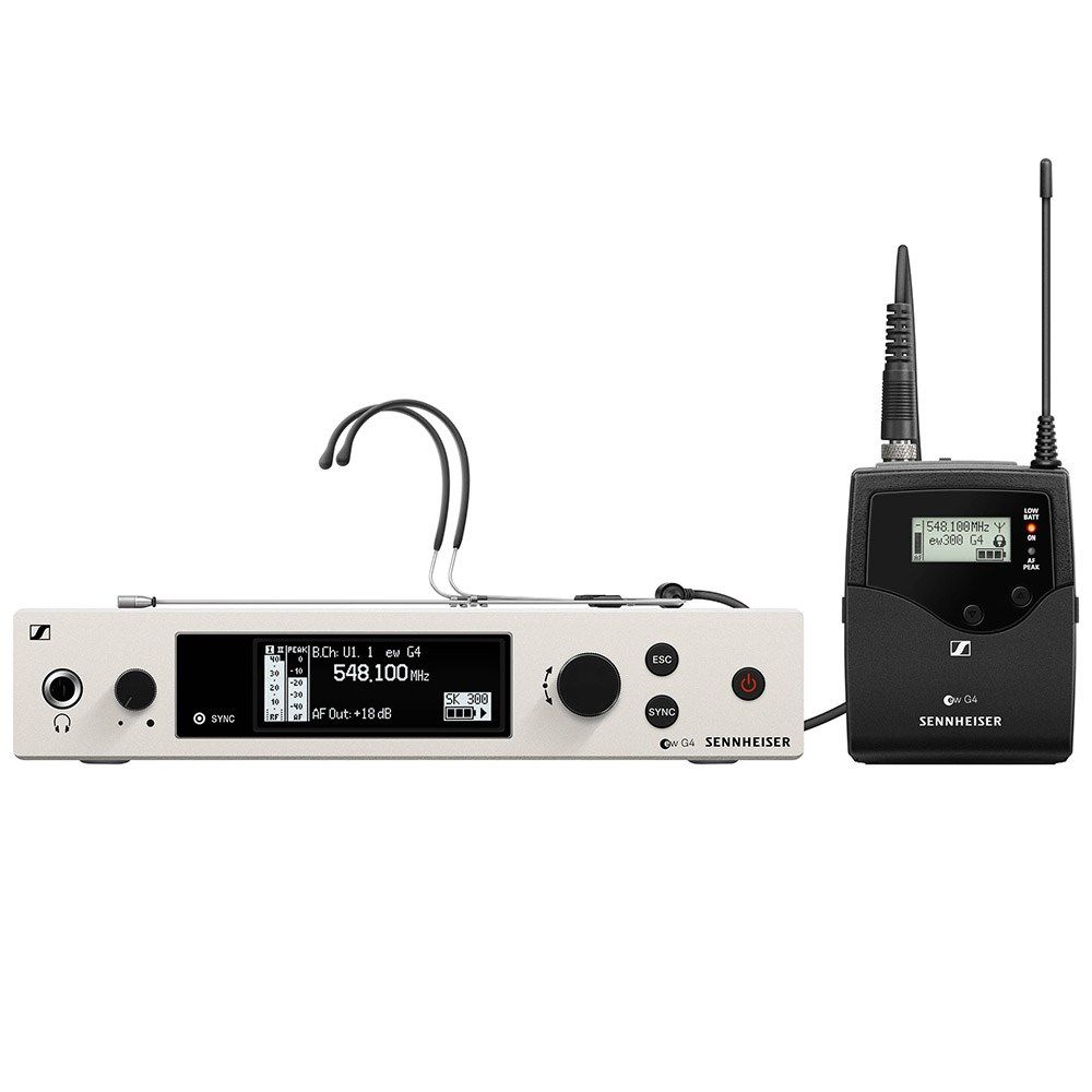 Sennheiser Evolution Wireless SK 300 G4 Wireless Headmic 1 RC Set (Freq Band AS) - Image 1