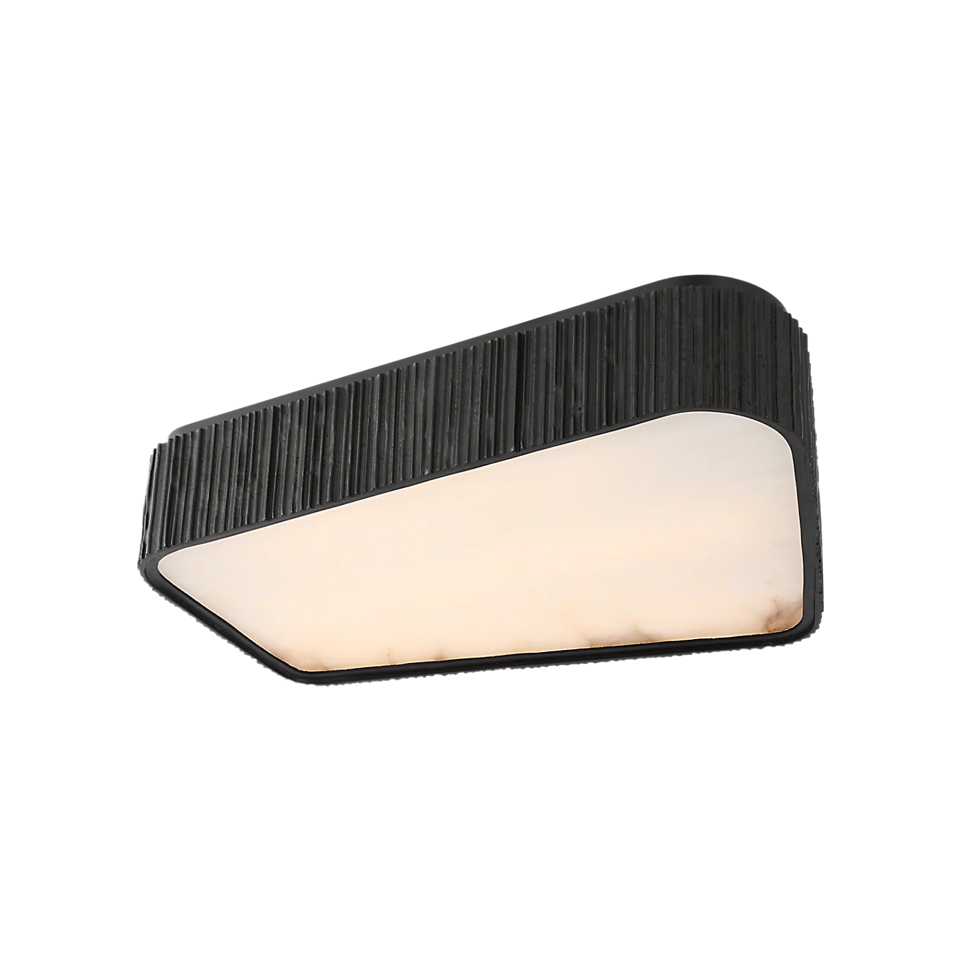 Fumar 21" Asymmetrical Flush Mount - Image 1
