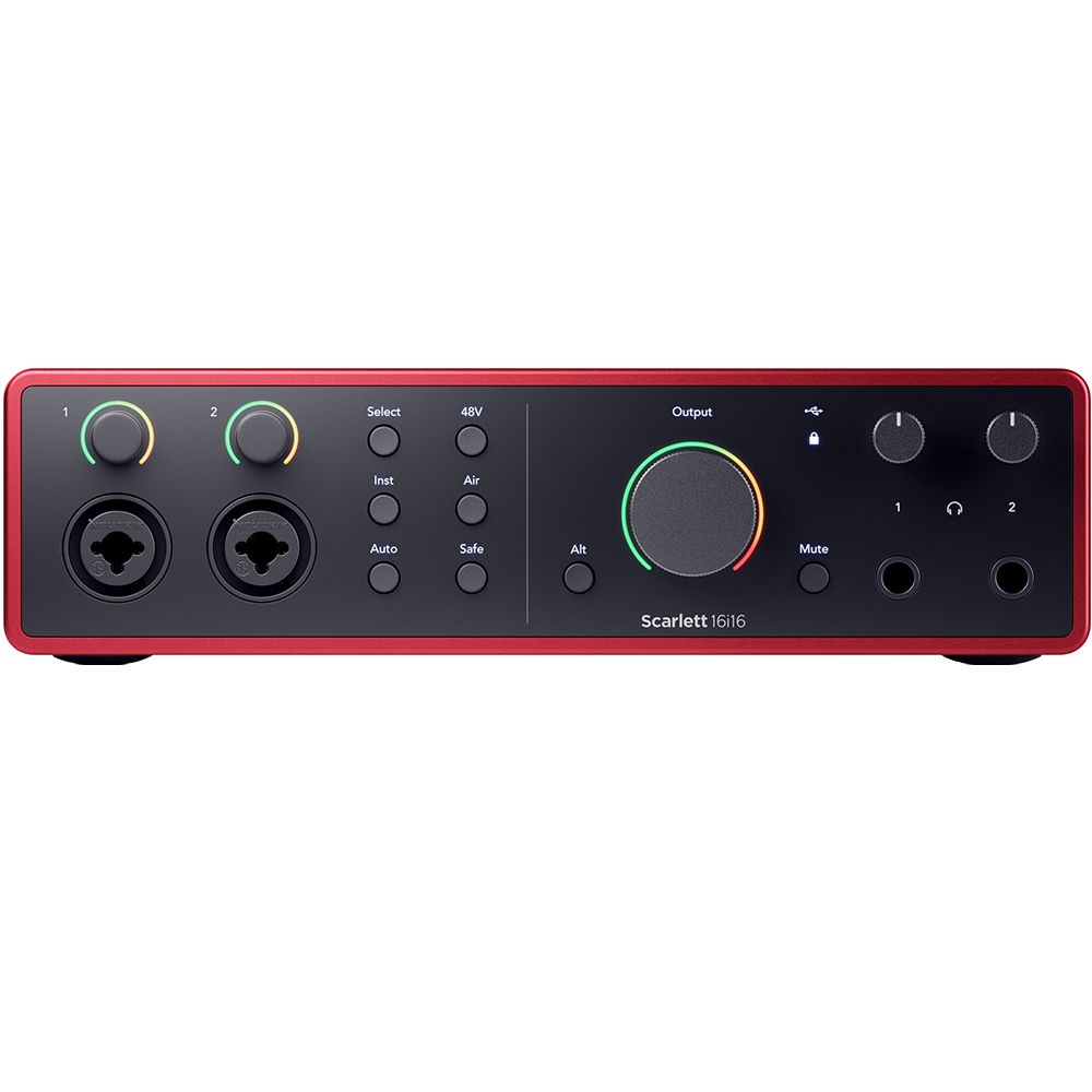 Focusrite Scarlett 16i16 Gen 4 16-in/16-out USB Audio Interface w/ Auto Gain - Image 1
