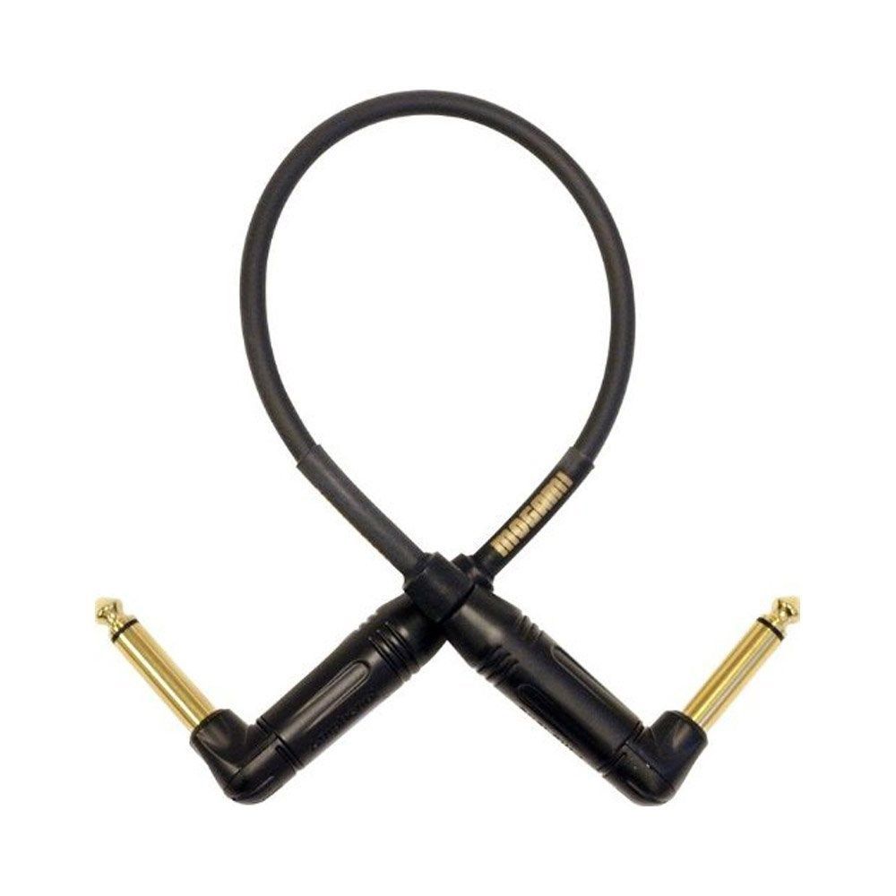 Mogami Gold Instrument Cable TS Right-Angle to Same (10") - Image 1