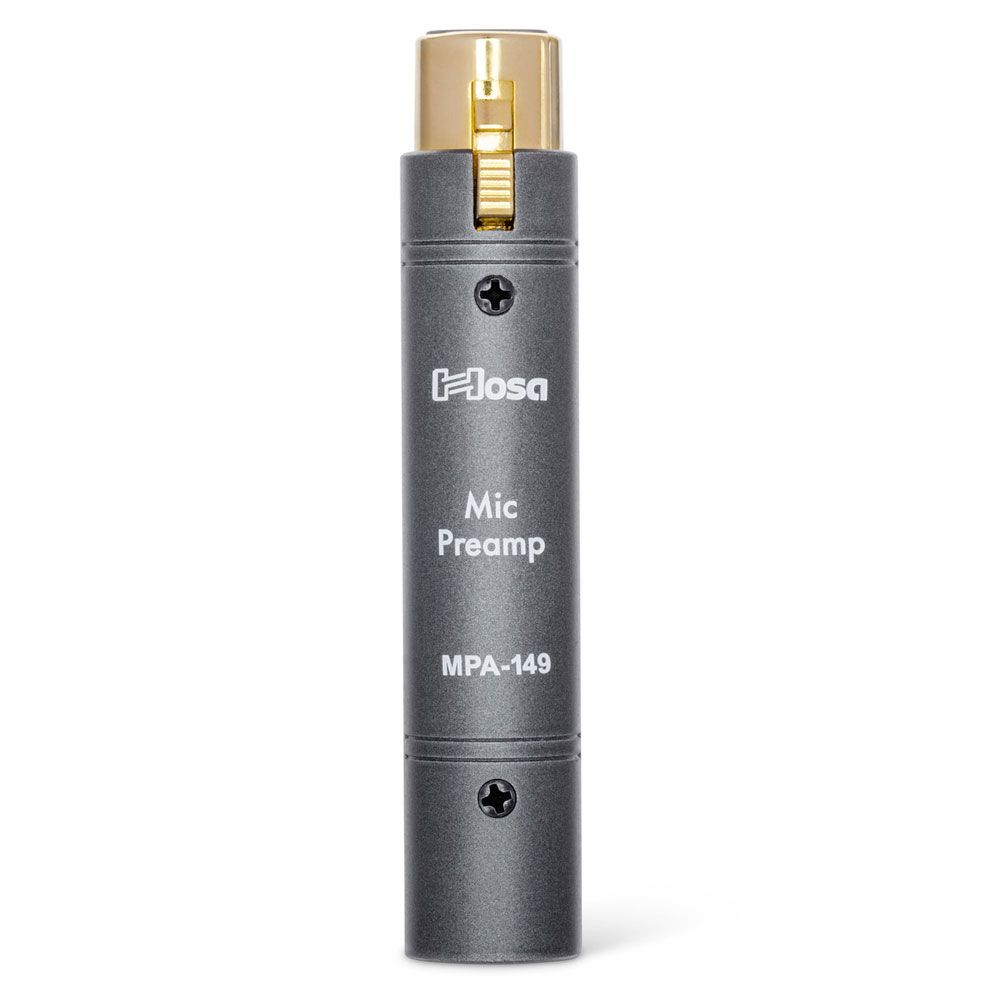 Hosa MPA149 Active Preamplifier XLRM to XLRF - Image 1