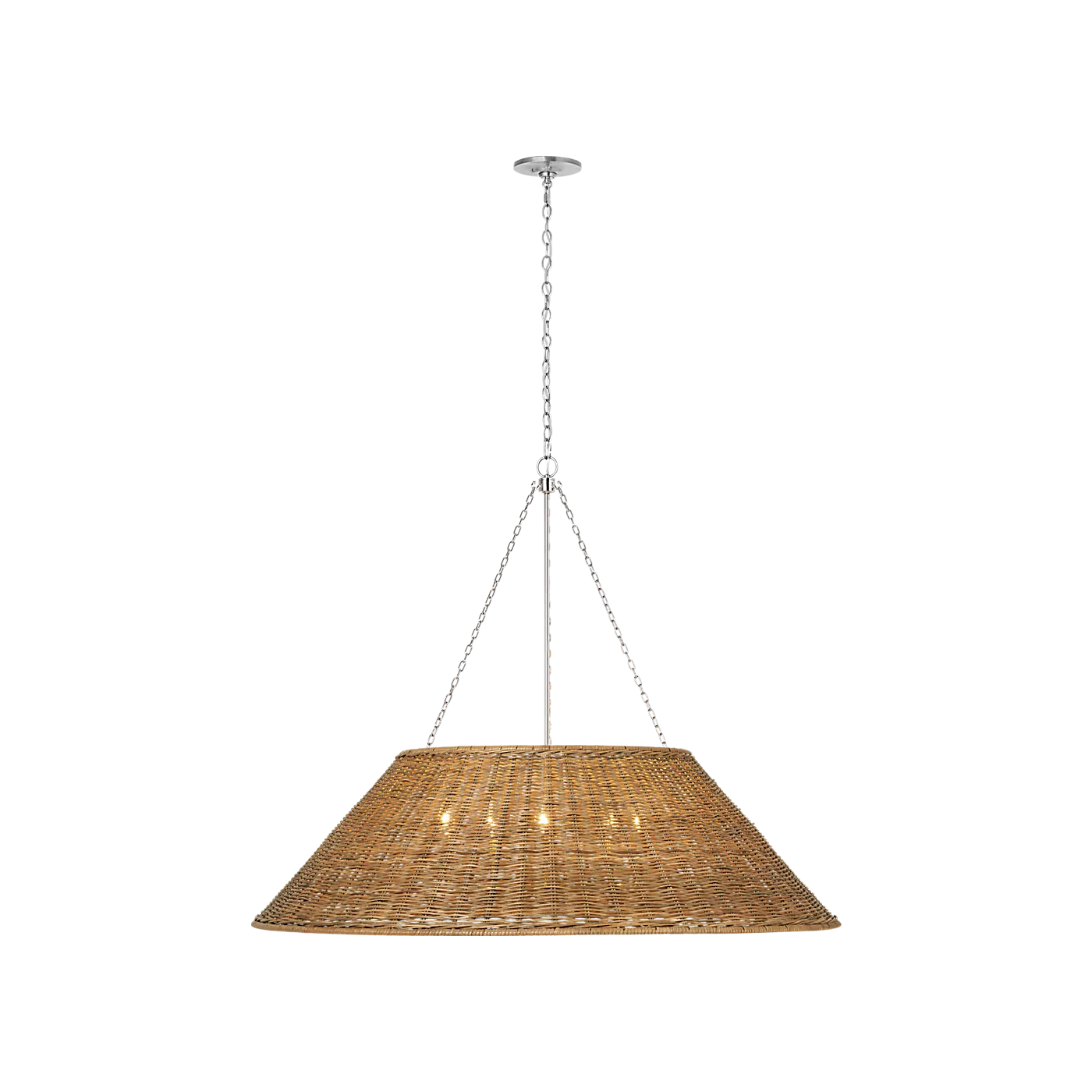 Corinne 44" Woven Hanging Shade - Image 2