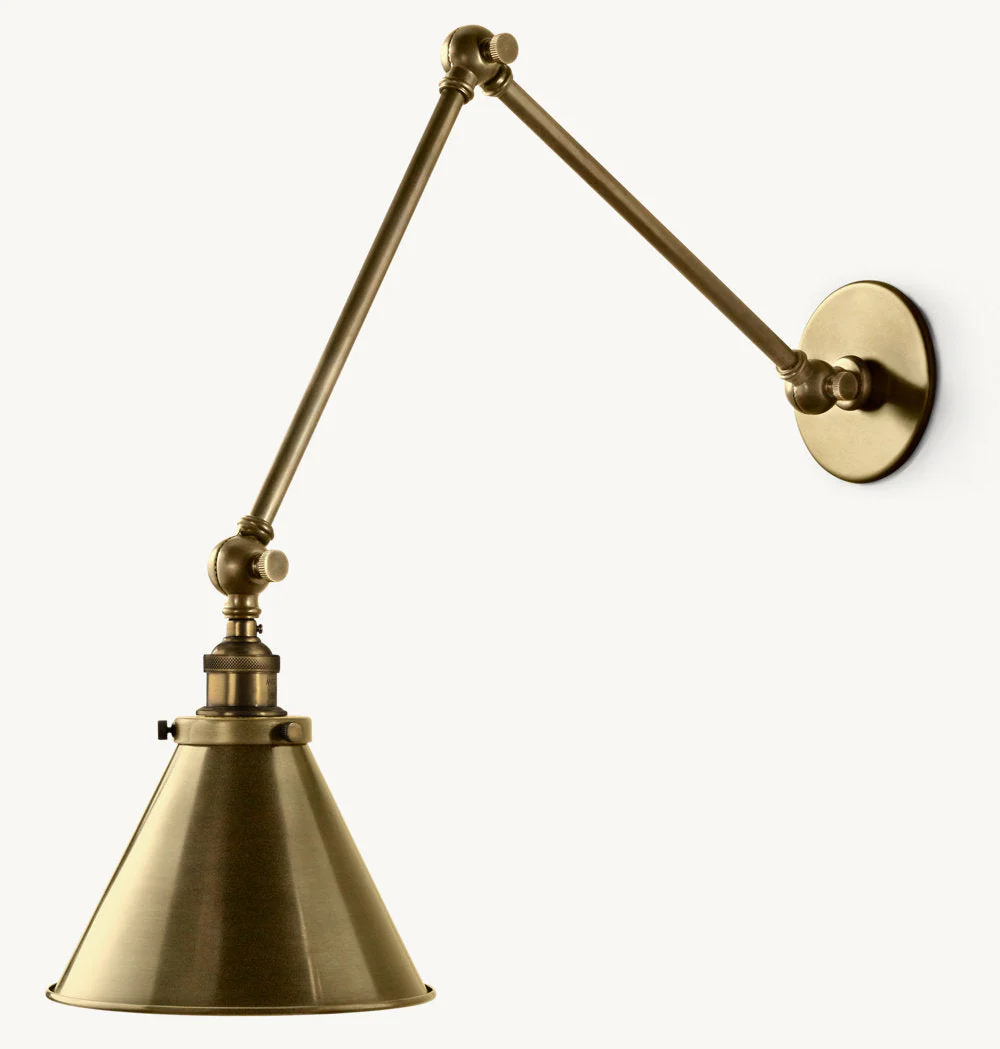 20th Century Library Style Double Wall Sconce - Image 3