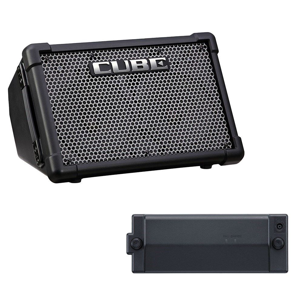 Roland Cube Street EX with Rechargeable Battery (Black) - Image 1