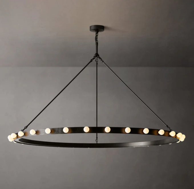 Vitoria Circular Pendant Light 60" - Image 2