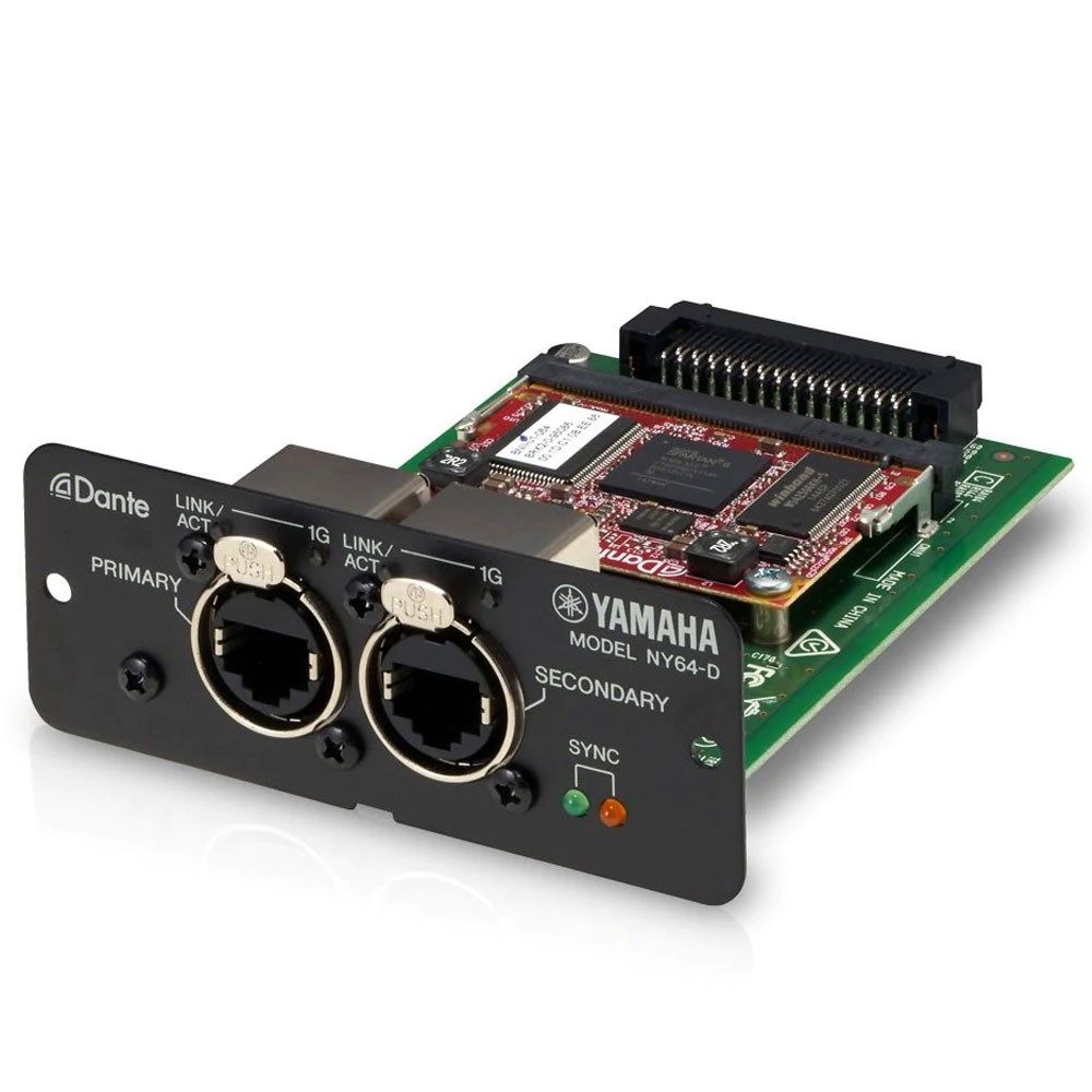 Yamaha NY64D Dante Expansion Card for TF Series Consoles - Image 1