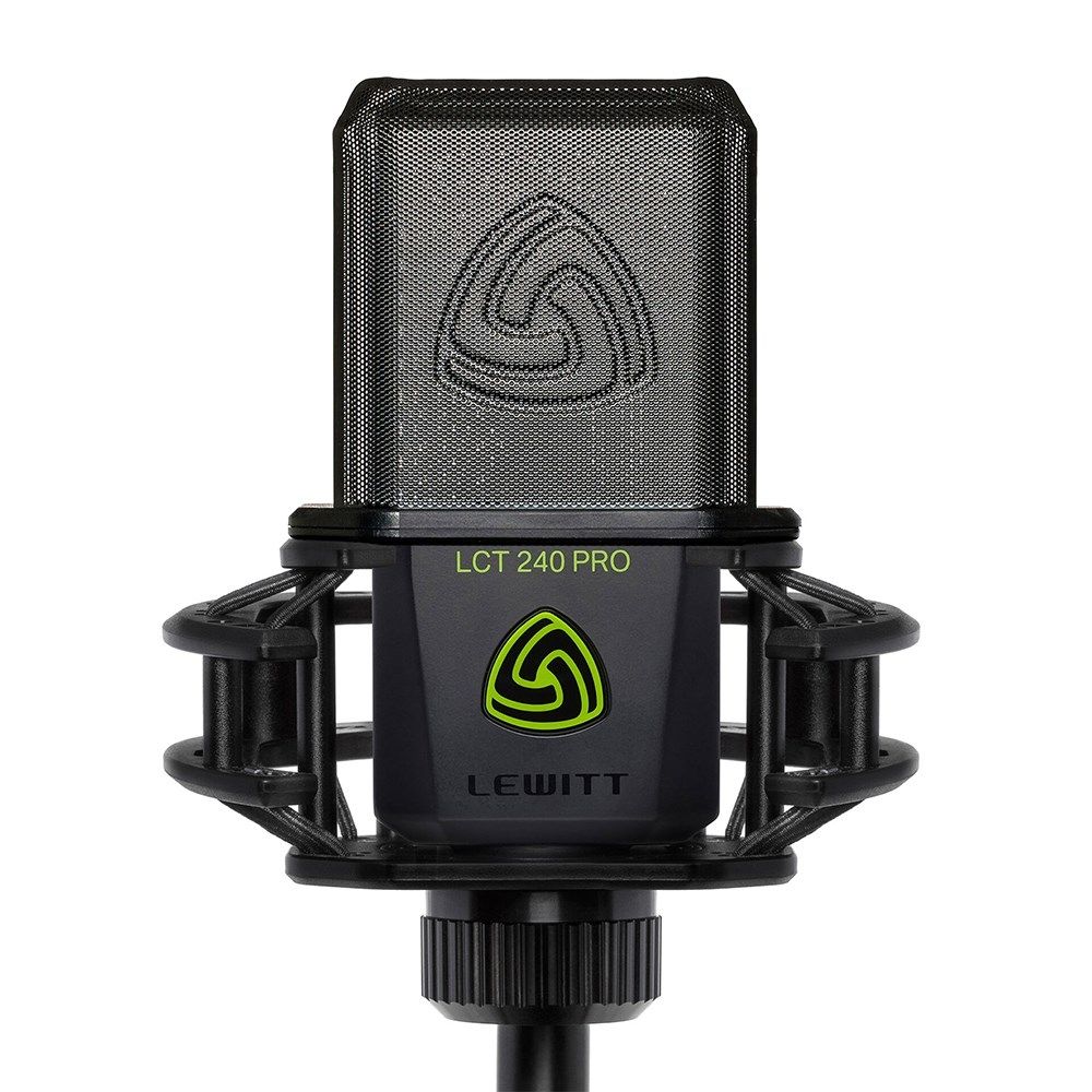 Lewitt LCT 240 Pro Vocal Set w/ Condenser Mic, Shock Mount, Pop Filter, Windscreen & Bag - Image 1