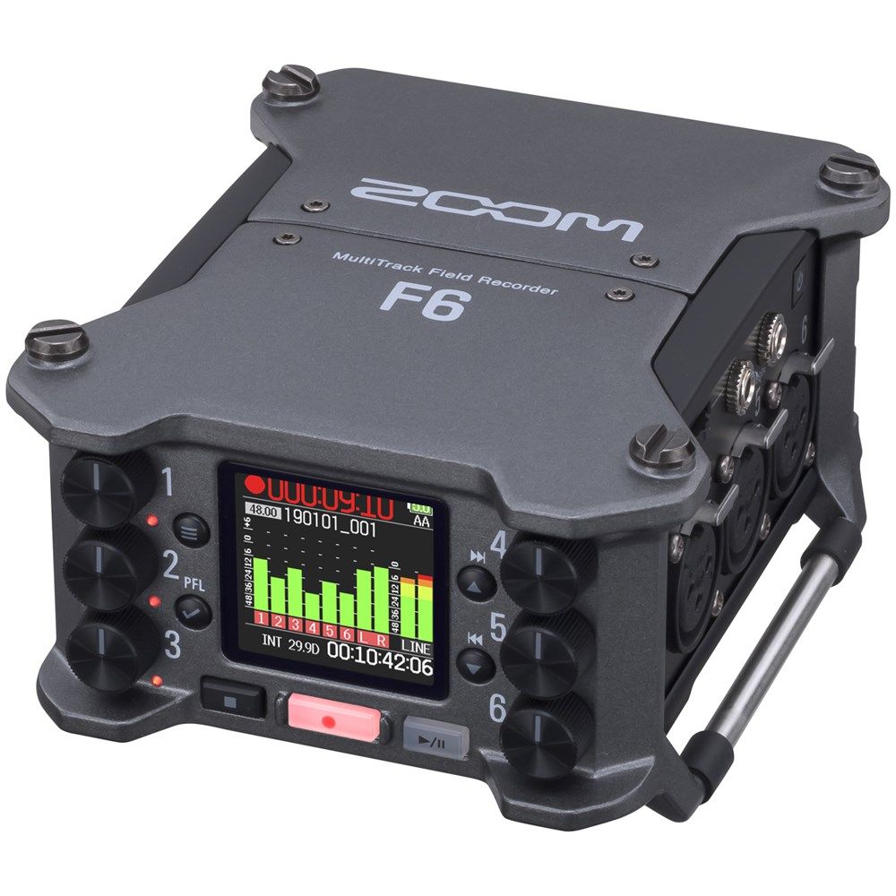 Zoom F6 Multi-Track Field Recorder w/ 32-Bit Float Recording - Image 1