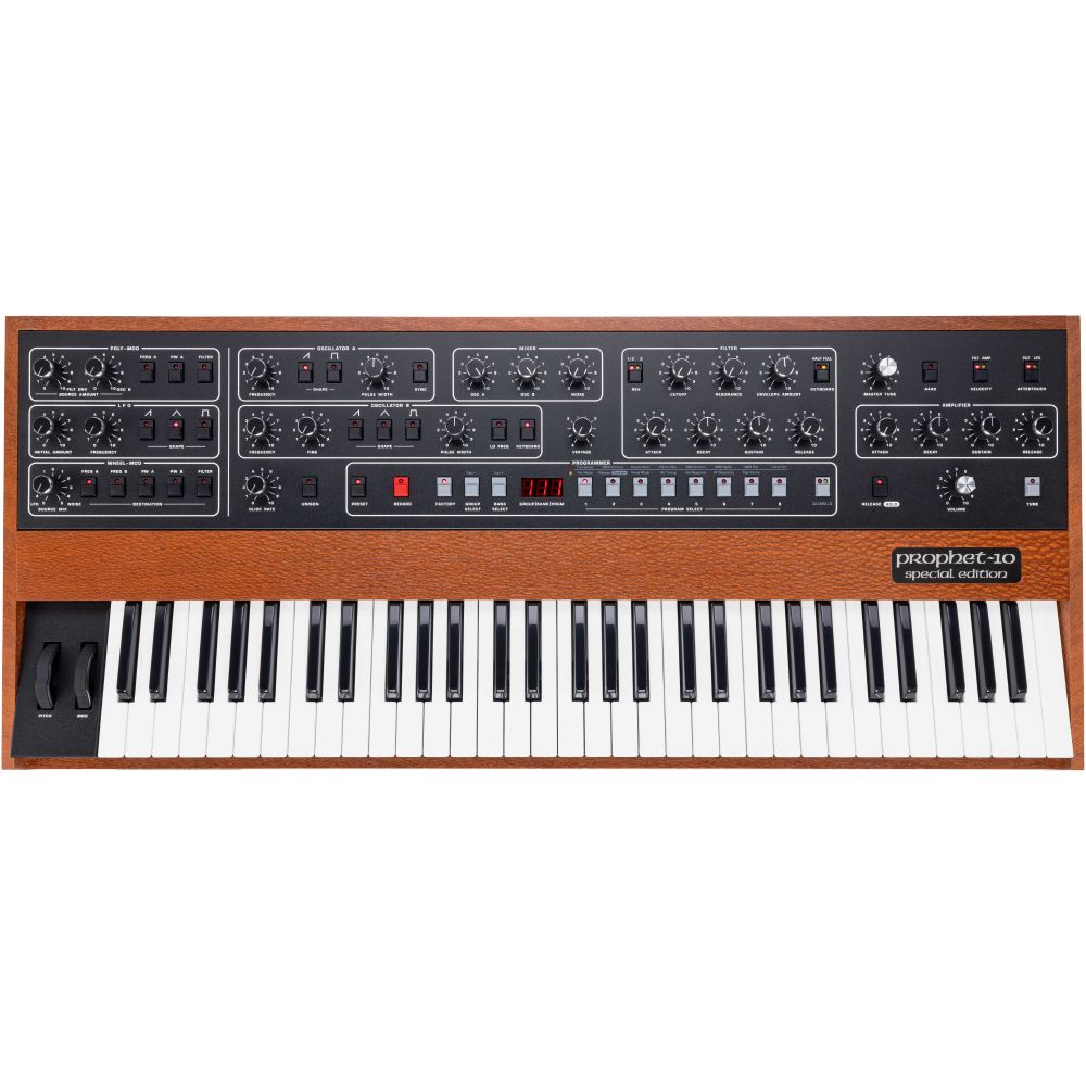 Sequential Prophet 10 Special Edition Synthesizer w/ Embroidered Dust Cover - Image 1